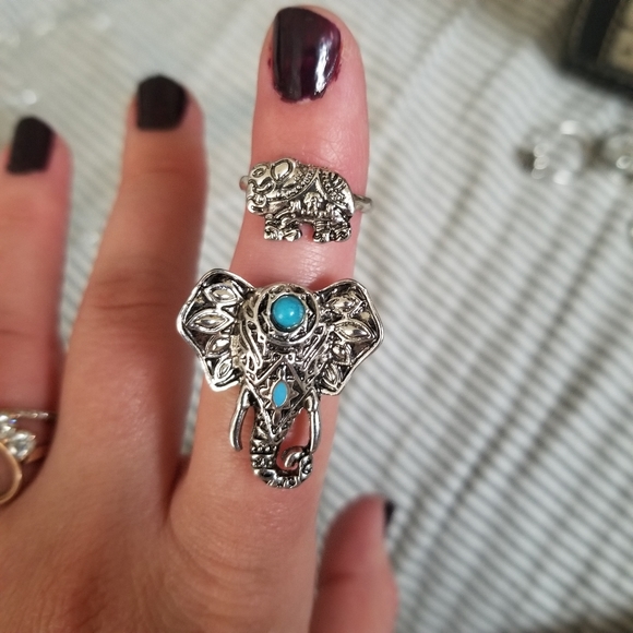 5 boutique boho rings - Picture 4 of 5